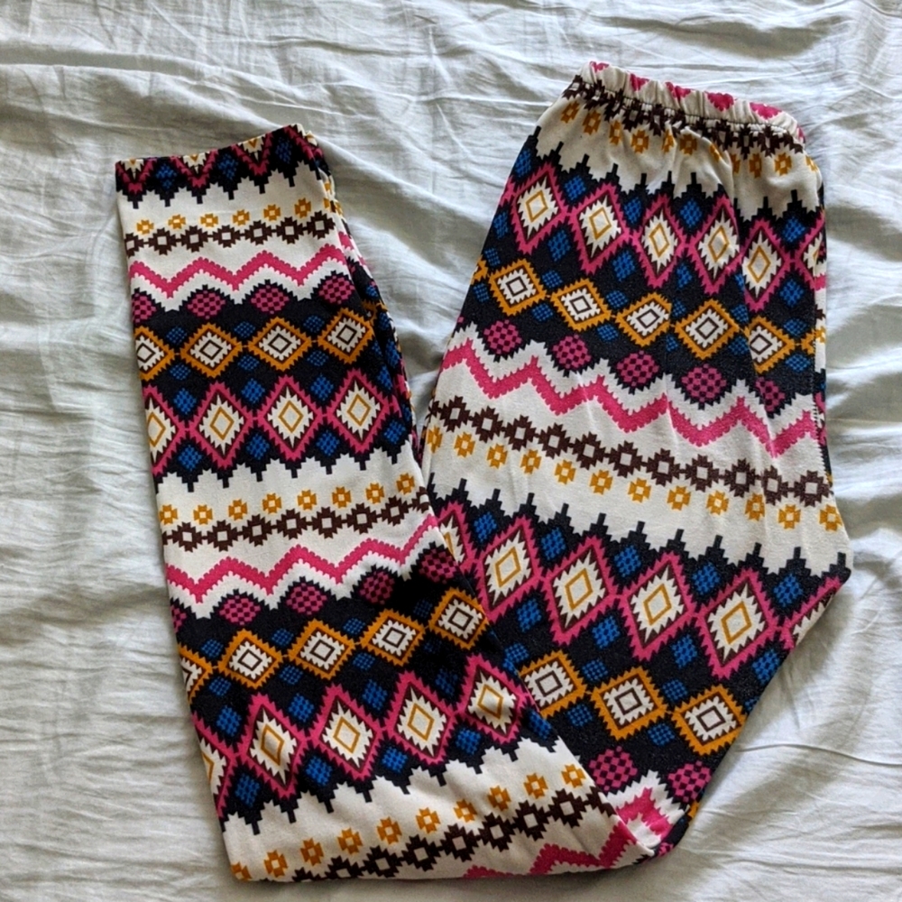Geometric Print Leggings